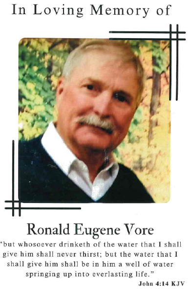 Commissioner Ron Vore